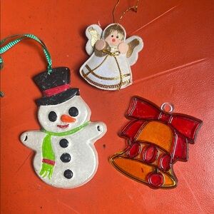 Festive Christmas Ornaments Set